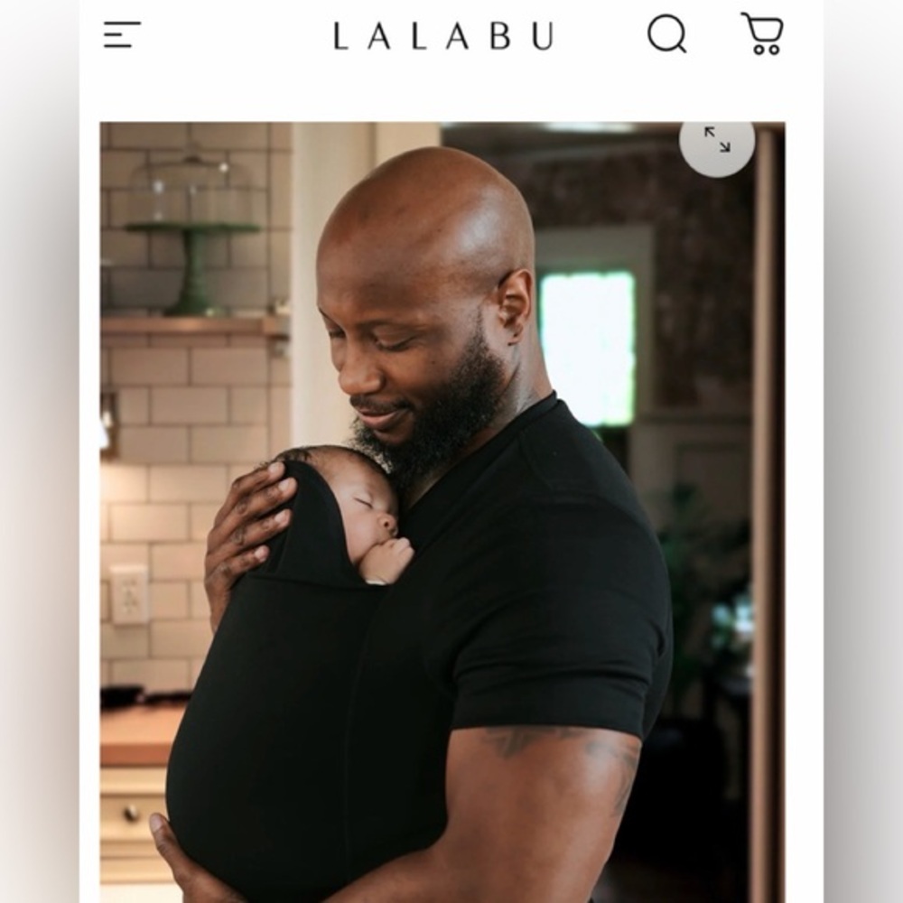 Lalabu Infant Baby Wear Breathable Soft Short Sleeve Shirt black Size XL